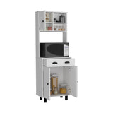 Salem Kitchen Pantry with 2 Cabinets, 2 Open Shelves, and Drawer B200P173182