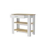Brooklyn 40 Kitchen Island, Two Shelves, One Drawer B128P148883