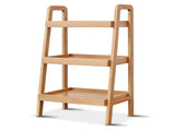 Storage Bench, 3-Tier Beech Wood Shoe Rack for Entryway, Premium Storage Organizer for Bathroom, 96916004