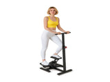 Multi-Functional Exercise Stepper - StepTwist Design, 300lbs Capacity, Non-Slip PedalsStable Metal 55977092