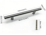 Stainless Steel Modern Cabinet Handles Drawer Pulls for Kitchen Cabinets, Dresser Drawer 94175717