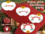 8.9 FT Lighted Christmas Inflatable Archway, Inflatable Santa Claus Christmas Arch, Blow Up Yard 84926492