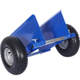 600lb Panel Dolly , 10in. Pneumatic Wheels ,blue W46559169