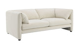 Jaeda Beige Boucle Loveseat B2726P241777