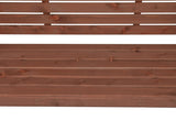 6.8FT Wooden Arch with Bench for 2 People, Garden Arbor Trellis for Climbing Plant, Outdoor Garden 11816565