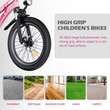 FKZNPJ 24 Inch Kids Mountain Bike for Boys & Girls Ages 7-12 7-Speed Gears, Dual Disc Brakes, W2921P271644