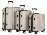 3-in-1 Multifunctional Large Capacity Traveling Storage Suitcase Luggage Set Champagne 91577439