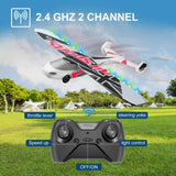 4DRC G3 RC Plane, 2.4Ghz Remote Control Airplane,Flying with 2 Batteries & Propeller 6-A,Logistics 85613278