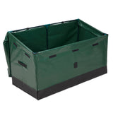 ZNTS 130 Gallon Waterproof Deck Box, Portable Outdoor PVC Storage Box for All Weather, Perfect for 76720642