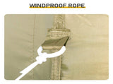 5X5FT Outdoor Canopy with 1 Sidewall 01097039