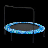 ZNTS XTP002 Assembled children's trampoline happy expression outdoor and indoor for kids age 3 - 7 W1711P180849