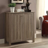 Dark Taupe 2-door Shoe Storage B062P145486