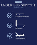 Restonic ComfortCare Hybrid Restful Nights Euro Top Plush, Queen B123P314821