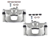 2pcs Rear Brake Caliper w/Bracket Replacement for Dodge Nitro Jeep Liberty Wrangler 3.8L V6 10717020
