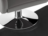 3x 4.5x 1/2" Beauty Salon Semicircle Anti-fatigue Salon Mat Black 42550201
