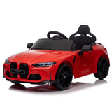 ZNTS BMW M4 12v Kids ride on toy car 2.4G W/Parents Remote Control,Three speed adjustable,Power display, W1396128706