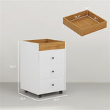 Bathroom Storage Cabinet-White 82931240