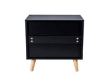 2-drawer Nightstand for Bedroom and Living Room, End Table, Side Table with 2 Hand Made W2282P220561
