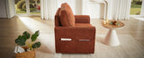 360&deg Swivel Chair Accent Barrel Armchair Swivel Sofa Chair with Side Pockets for Living Room, N719P283037J