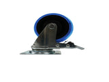 Foldable Platform Push Hand Truck Cart, 880 lbs. Weight Capacity, 2 Swivel Brake Wheels W2916P210410