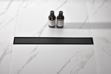 28 Inches Linear Shower Drain with Removable Cover, 304 Stainless Shower Drain Included Hair W92891545
