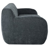 U_Style 81.5" Minimalist Compression Sofa, Curved Design, 3-Seater Casual Sofa for Living Rooms, N711P192002E