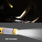 Yellow Multi-functional car safety hammer with Flashlight 86957341