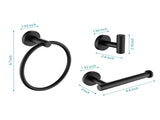 3 - Piece Bathroom Hardware Set 72460556