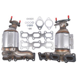 ZNTS Manifold Catalytic Converters for Ford Explorer V6 3.5L 2013-2019 High Flow Cat 30584+30585 86742028