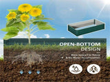 4' x 2' x 1' Sturdy Metal Raised Planter Garden Bed for Vegetables, Flowers, Herbs & Succulents 18060340