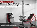 Multi-Functional Weight Bench with Pulley System and Adjustable Backrest 18864909