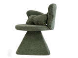 Vanity Chair with Butterfly Back,Swivel Accent Chair Dining Chairs,Makeup Stool for Bedroom Dressing 05475804
