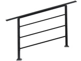 Handrails for Outdoor Steps, Wrought Iron Handrail Fits 1 to 4 Steps, 46968174
