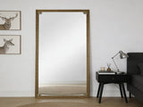 Full Length Mirror with Stand, 70.1"x31.9" Floor Standing Large Dressing Mirror Hanging or Leaning W3040P455744