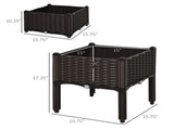 PieceRaised Garden Bed with 12730072