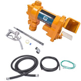 ZNTS 20GPM 12V Fuel Transfer Pump with Nozzle Kit for Transfer of Gasoline Diesel Fuel 23359108