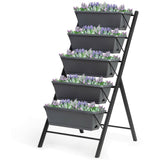 Gray Raised Garden Bed 23826876