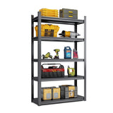 72"H 5 Tier Metal Shelves for Storage Shelving 2000LBS Heavy Duty Storage Shelves Adjustable 45922035