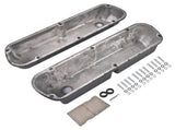 2x Tall Black Valve Cover Kit Replacement for Ford SBF 289 302 351W 19621985 Black Aluminum 07880155