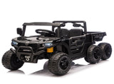 24V 440W Kids Ride On Six-wheel Electric Dump Truck W/ PC 2.4G, 4WD,Upgraded anti-collision W1578P380841