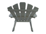 Reclining Wooden Outdoor Rocking Adirondack chair,walnut W49591475