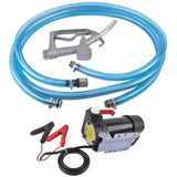 ZNTS 12GPM Fuel Electric Transfer Pump 155w 45L/min 3600RPM w/Nozzle &Hose for Diesel 48982583