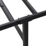 Queen Metal Platform Folding Bed Frame 14 Inch High Queen Size Box Spring Replacement Heavy Duty W311P313799