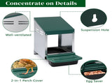 Single Roll Out Nesting Box with Plastic Basket, Egg Nest Box Laying Box Hens 78929705