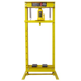 Hydraulic Shop Press ,12-Ton Capacity , Floor Mount ,with Press Plates, H-Frame Garage Floor Press, W465P146709