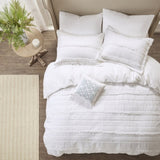 King/Cal King 4 Piece Microfiber 2-in-1 Duvet Set B035129150
