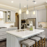 Glass Pendant Light, Modern Pendant Lighting for Kitchen Island, Farmhouse Mini Pendant Lamp with 24506659