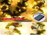 9 Feet Christmas Garland with LED Lights 67883191