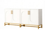 Modern Sideboard Buffet Storage Cabinet with Adjustable Shelves, Freestanding Kitchen Server with 45756768