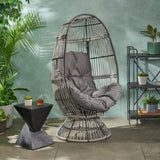 RESEDA SWIVEL PATIO EGG CHAIR 67931.00TPDGRY
